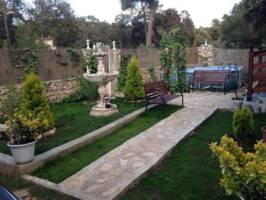 Desconexion Y Paz, Cabana En La Sierra Albalate De Zorita Exteriör bild